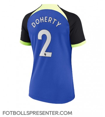 Tottenham Hotspur Matt Doherty #2 Borta Matchtröja Dam 2022-23 Kortärmad